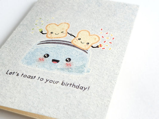 Toast to Your Birthday Card