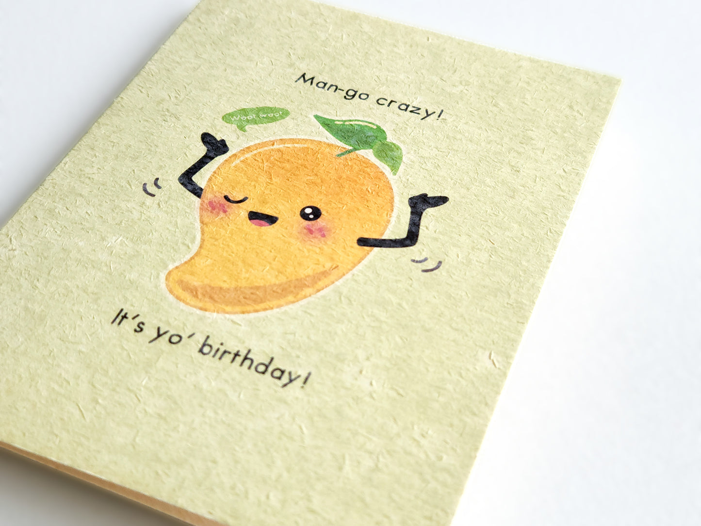 Man-go Crazy Birthday Card