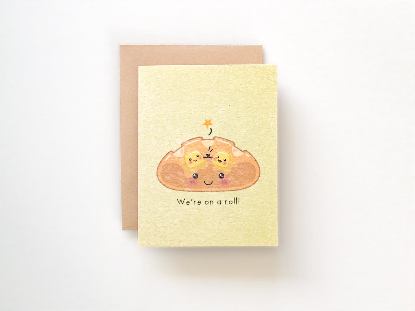 We're on a Roll Greeting Card