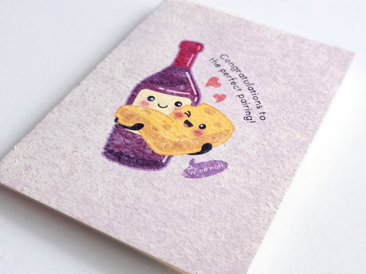 Perfect Pairing Wedding Card