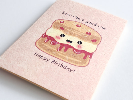 Scone be a Good Birthday Card