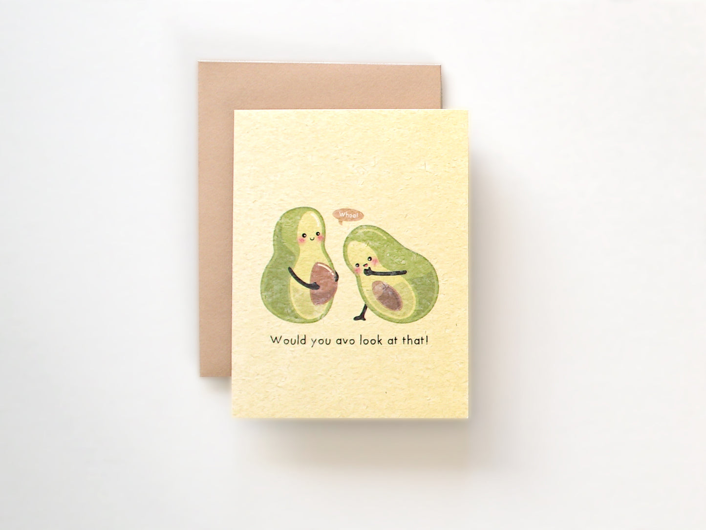 Would You Avo Look at That Expecting Card