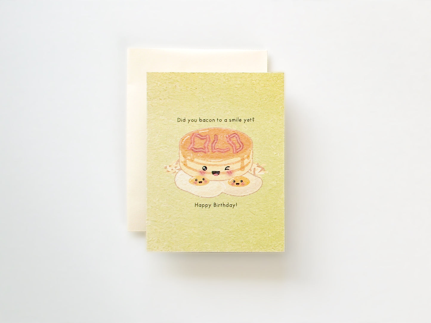 Bacon to a Smile Birthday Card