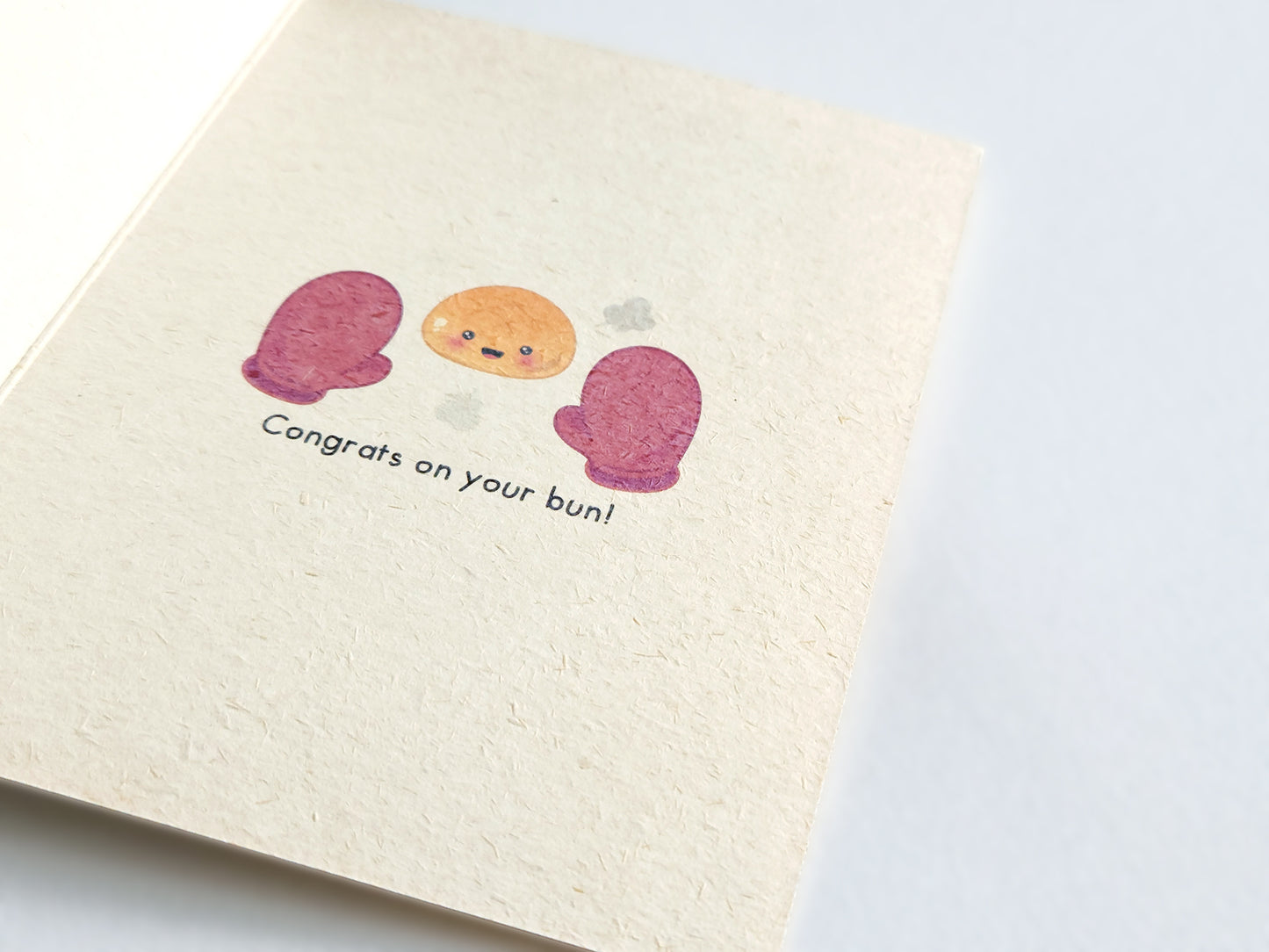 Bun in the Oven Expecting Card