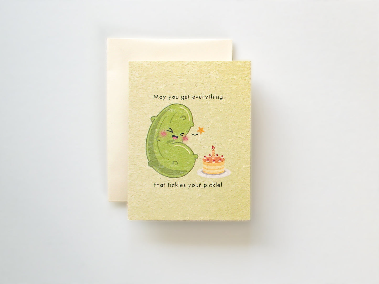 Tickle Your Pickle Birthday Card
