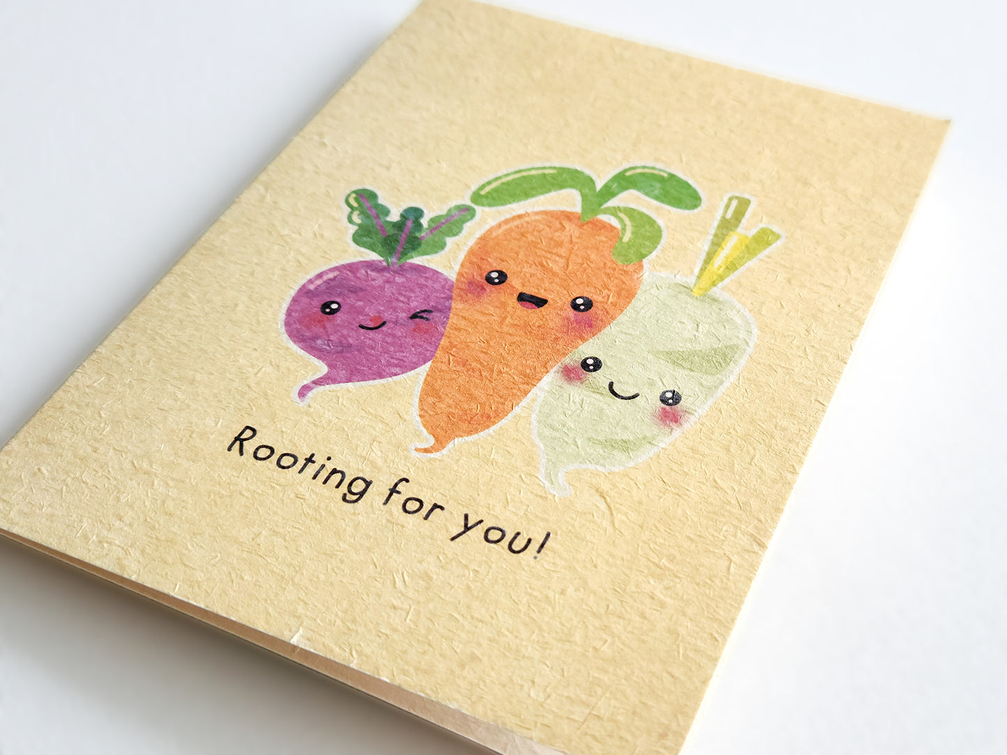 Rooting For You Greeting Card