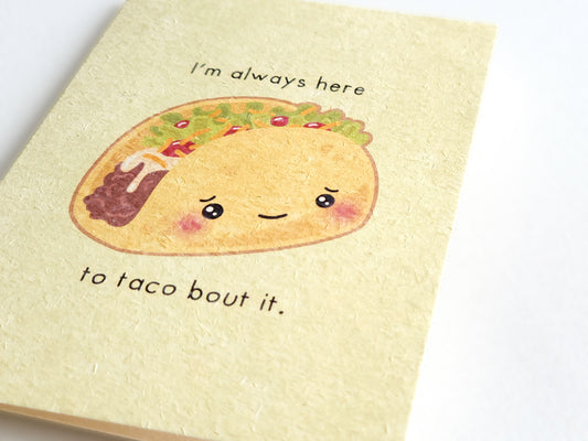 Taco 'Bout It Sympathy Card