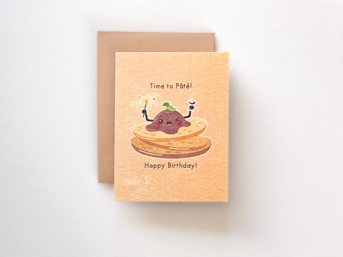 Time to Pâté Birthday Card